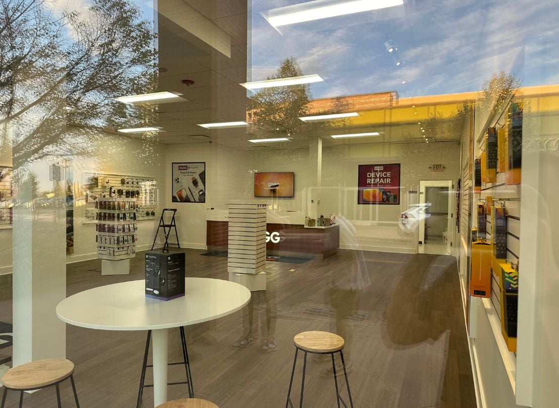 interior view of zagg store in orchard