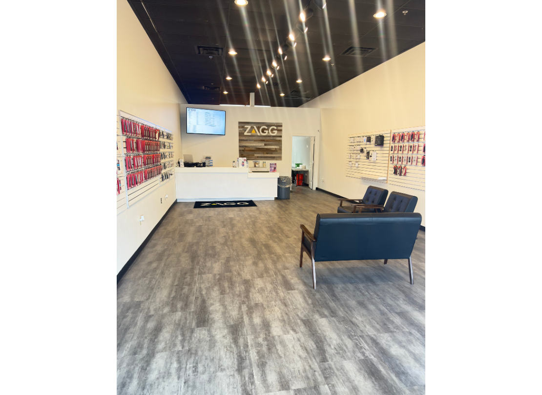 interior view of zagg store in salt lake