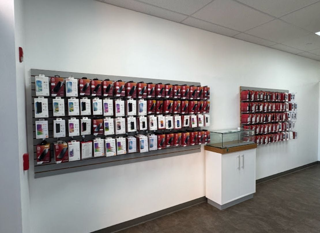 product wall inside of ZAGG - Westford, MA