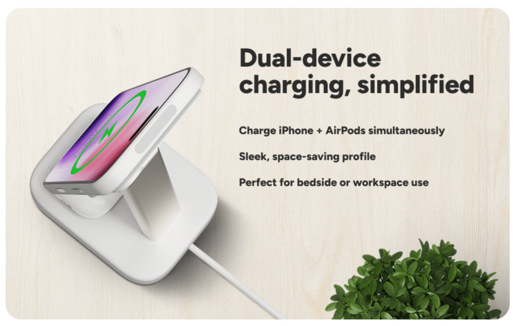 Dual Device Charging Station
