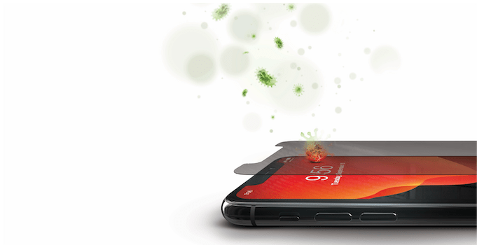 germs on iphone screen 